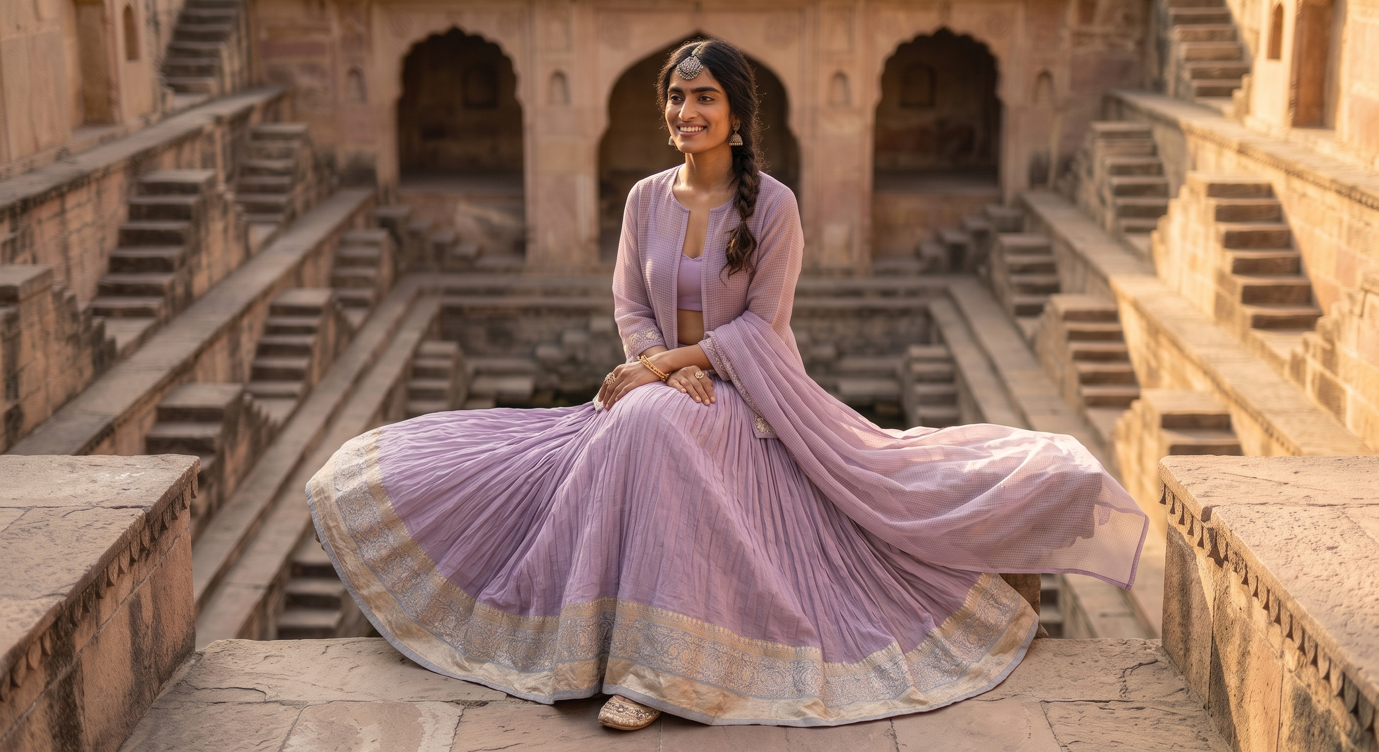 The Crown Flower Layered Set