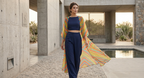 The Lehariya Cape Co-ord Set