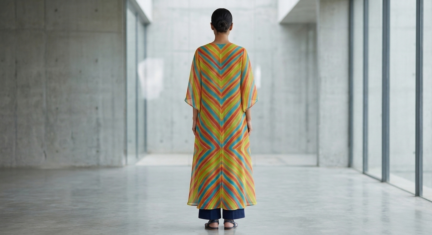 The Lehariya Cape Co-ord Set