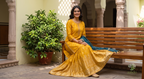 The Marigold Chanderi Sharara Set