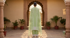 The Pista Cutwork Straight Kurta Set