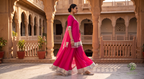 The Rani Bagh Silver Edged Sharara Set