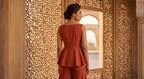 The Terra Peplum Sharara Set